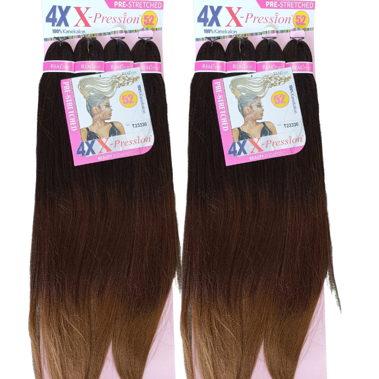 4X XPRESSION KANEKALON PALCHADO 52"