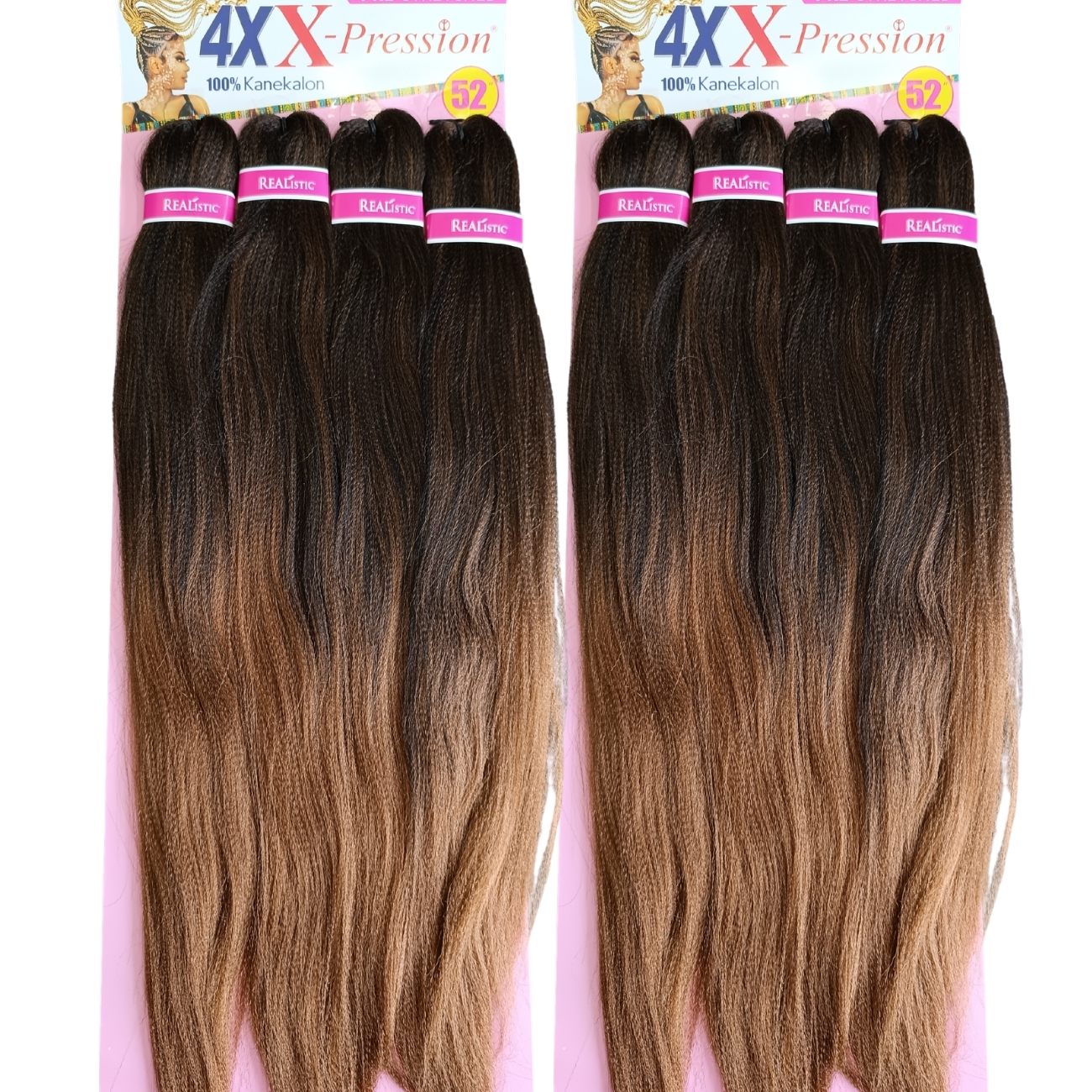 4X XPRESSION KANEKALON PALCHADO 52"