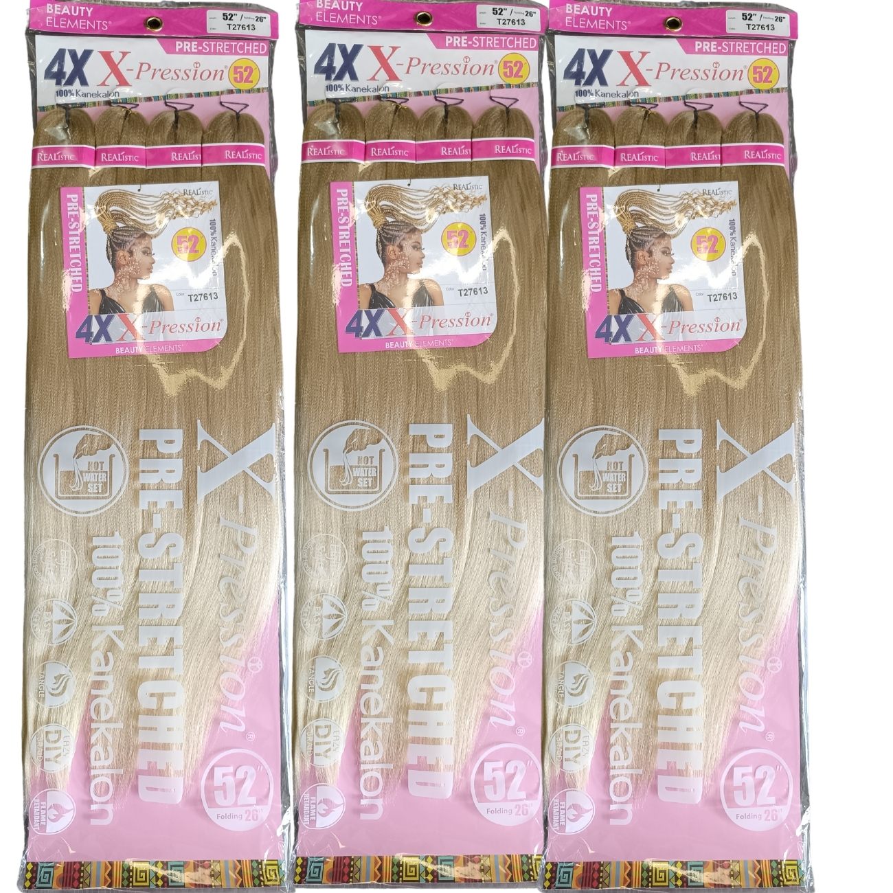 4X XPRESSION KANEKALON PALCHADO 52"