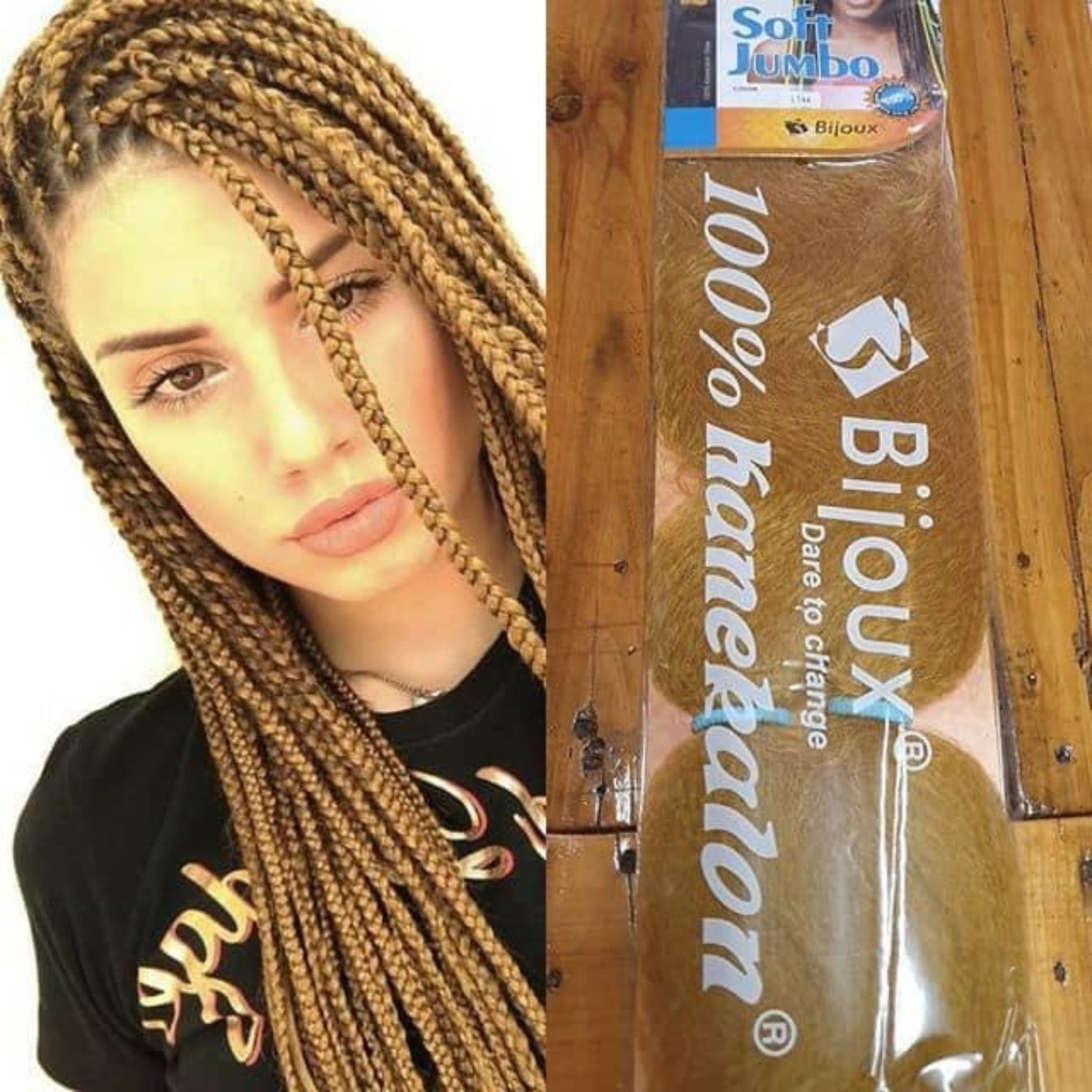 Kanekalon para trenzas Soft jumbo Braid