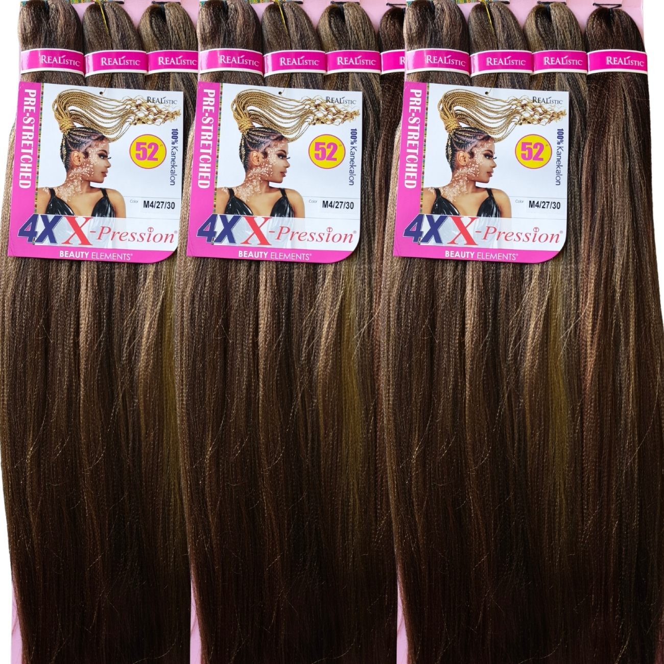4X XPRESSION KANEKALON PALCHADO 52"