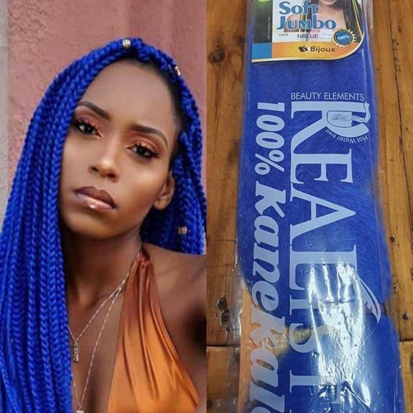 Kanekalon para trenzas Soft jumbo Braid