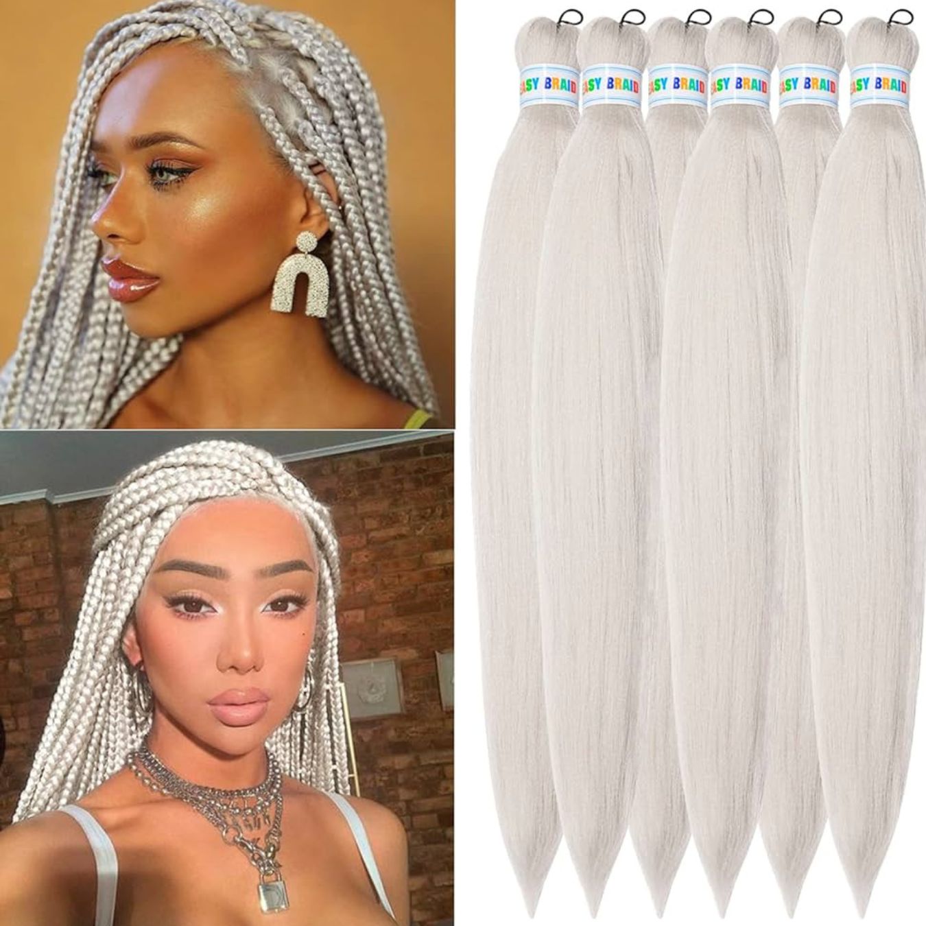 Kanekalon para trenzas Soft jumbo Braid