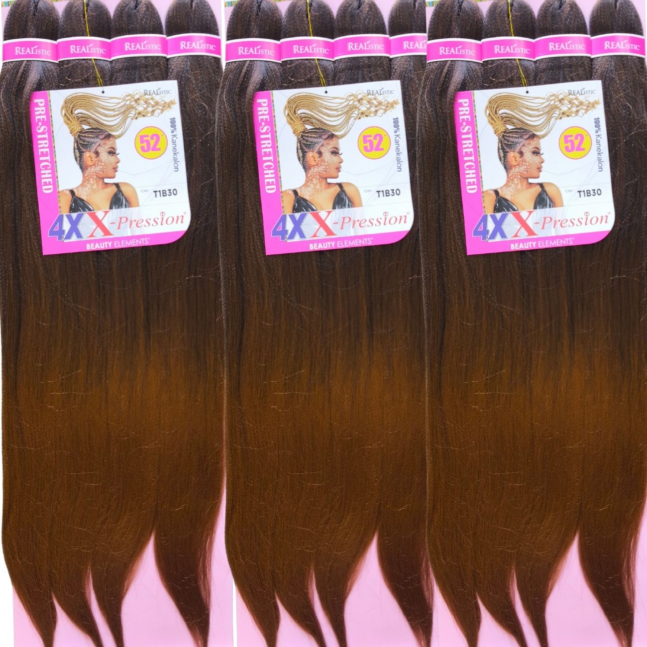 4X XPRESSION KANEKALON PALCHADO 52"