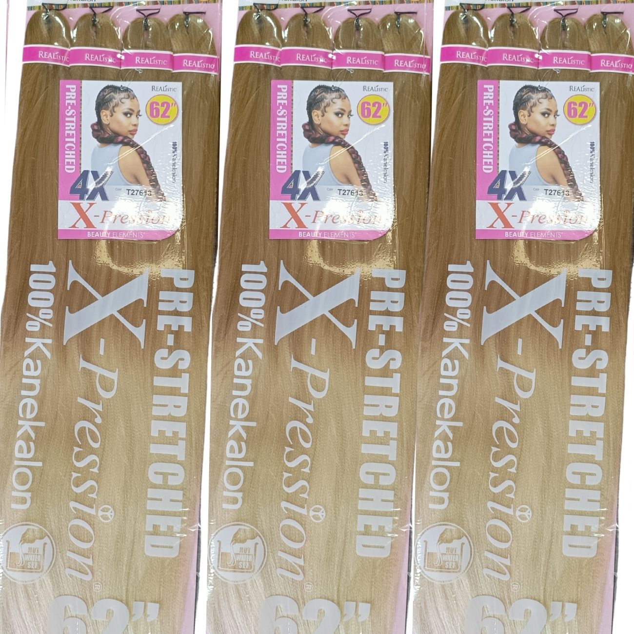 4X XPRESSION KANEKALON PALCHADO 62"