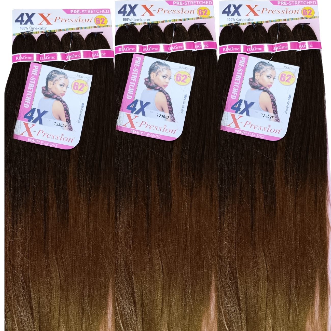 4X XPRESSION KANEKALON PALCHADO 62"