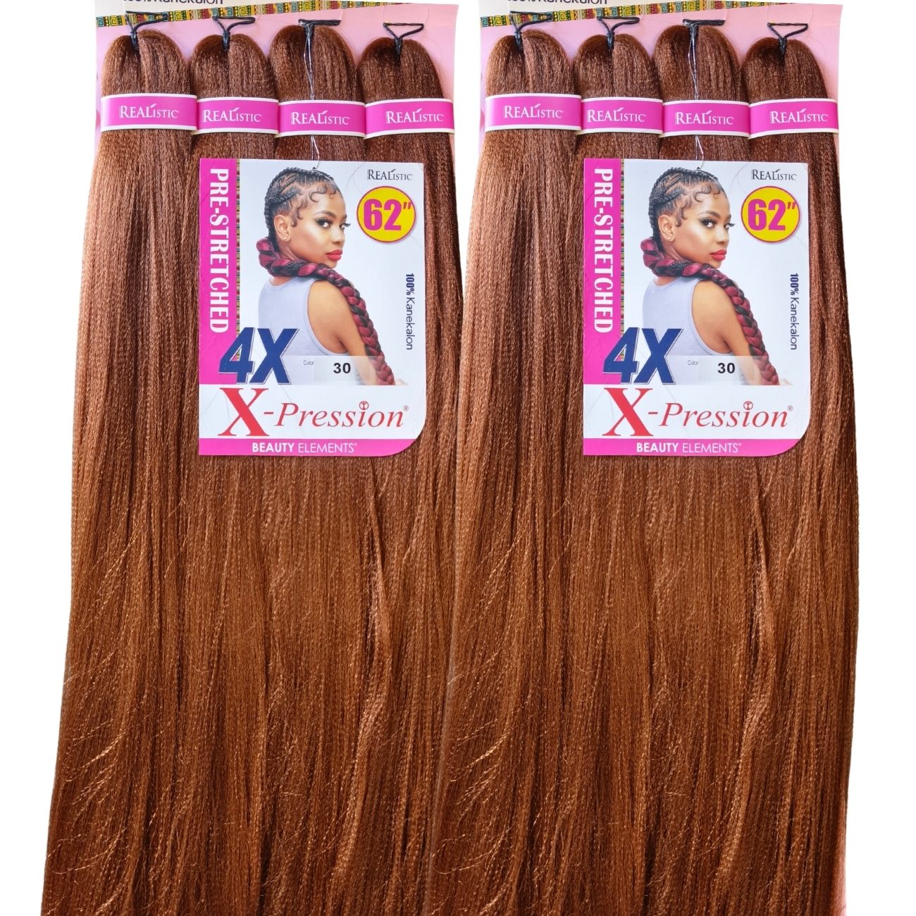 4X XPRESSION KANEKALON PALCHADO 62"