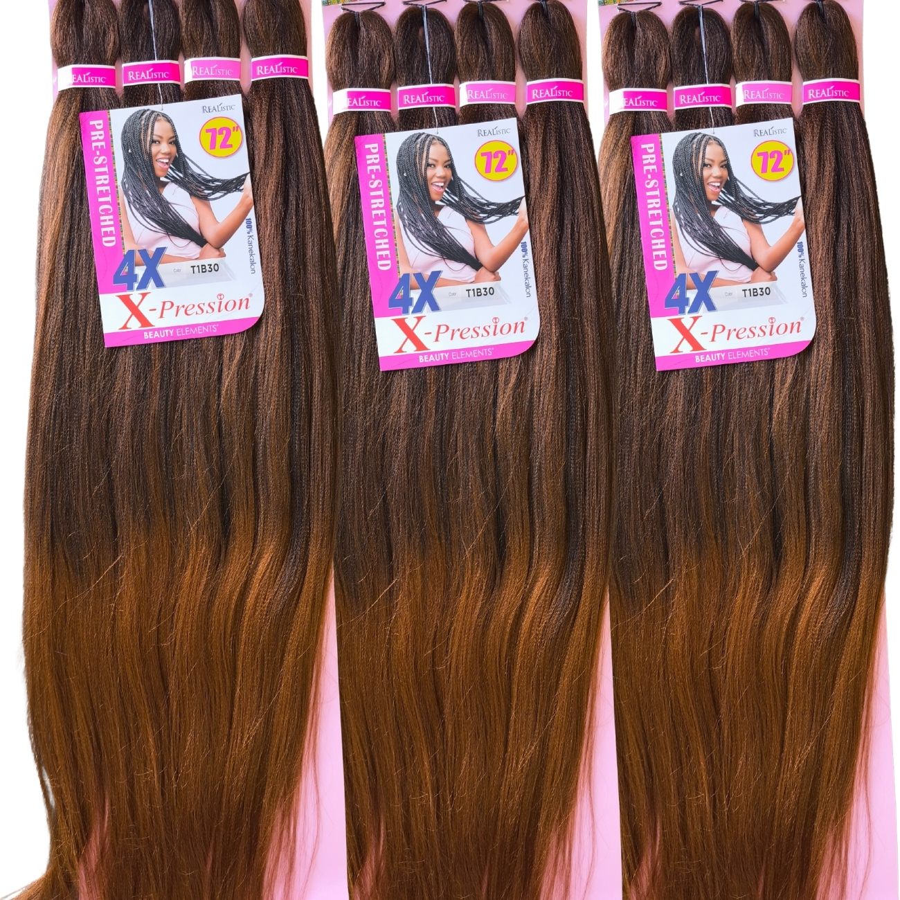 4X XPRESSION KANEKALON PALCHADO 62"