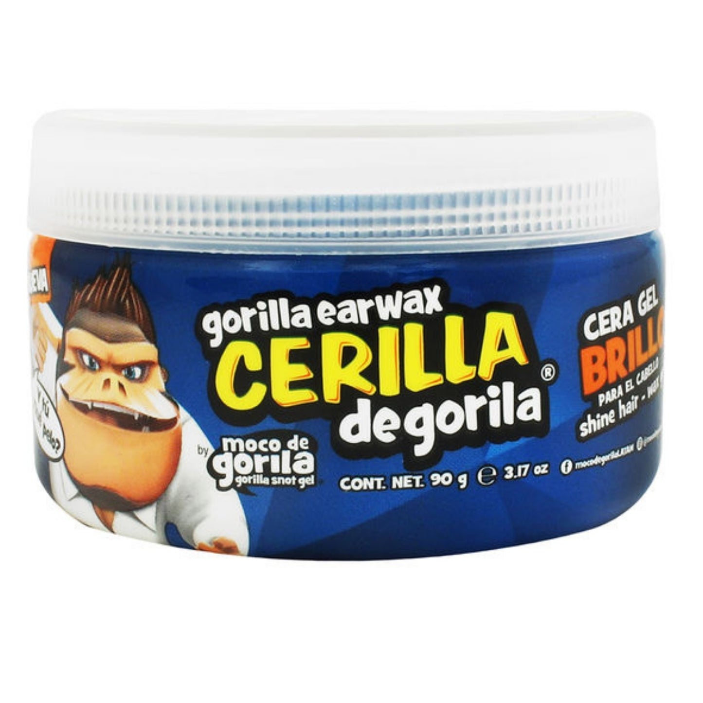 Cera para cabello Cerilla de Gorila | Hair Wax Gorilla Earwax (90g)