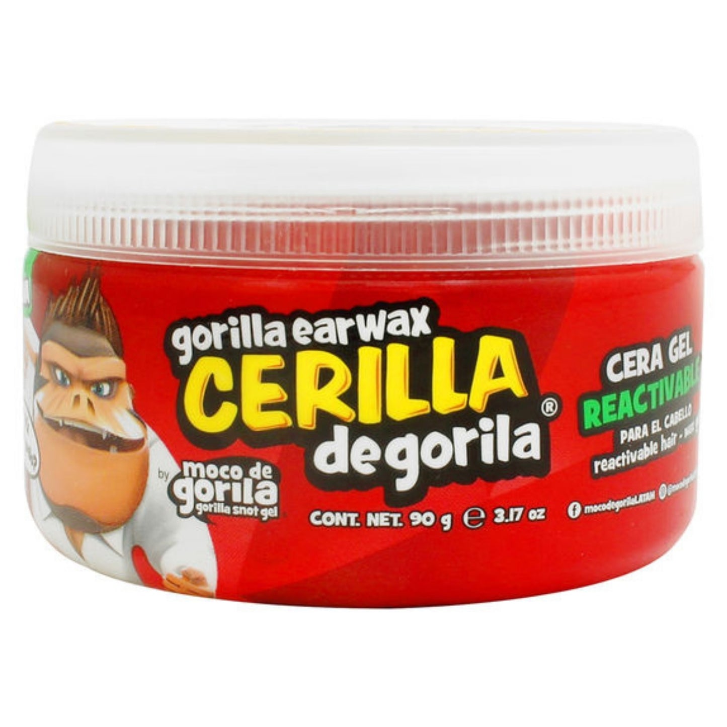 Cera para cabello Cerilla de Gorila | Hair Wax Gorilla Earwax (90g)