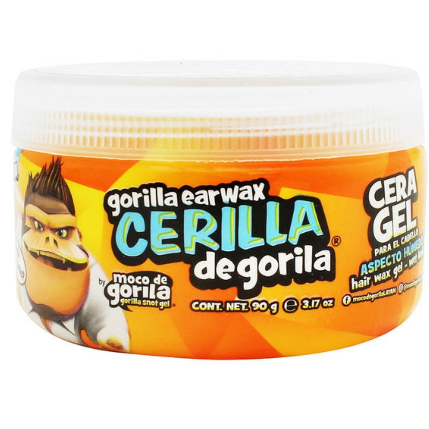 Cera para cabello Cerilla de Gorila | Hair Wax Gorilla Earwax (90g)