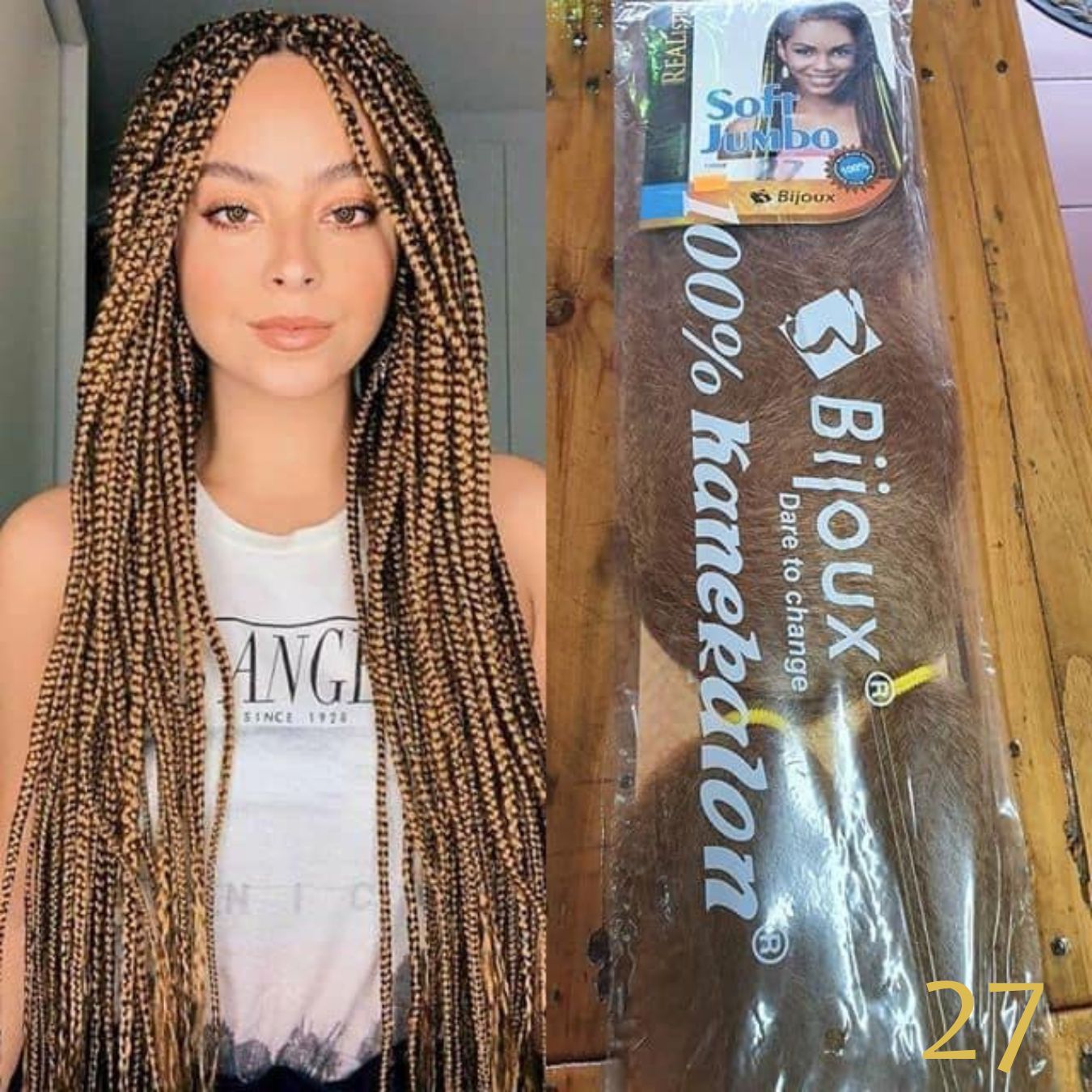 Kanekalon para trenzas Soft jumbo Braid