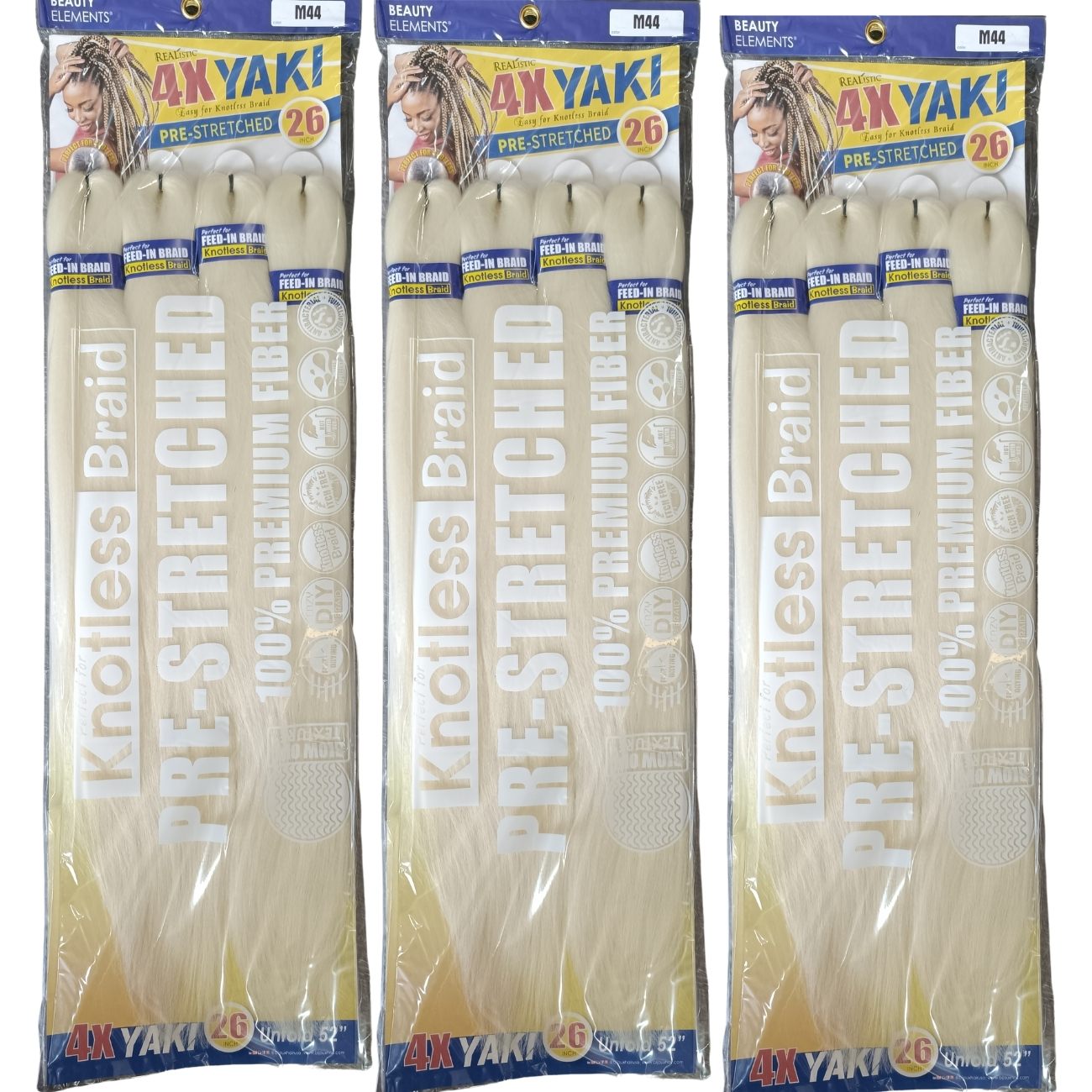 4X YAKI KANEKALON PLANCHADO 52"