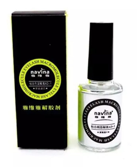 Removedor Líquido Navina para Pestañas – Desprendimiento Preciso 10ml